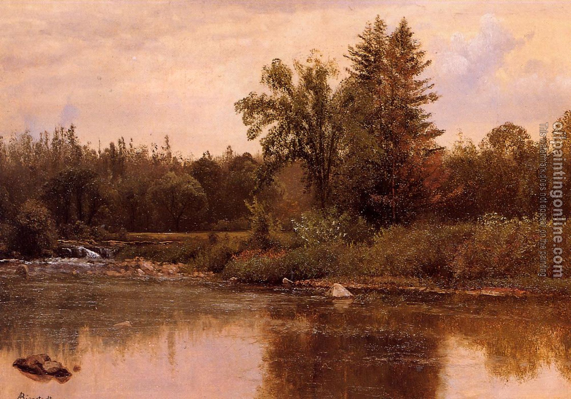 Bierstadt, Albert - Landscape New Hampshire
